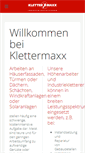 Mobile Screenshot of klettermaxx.com